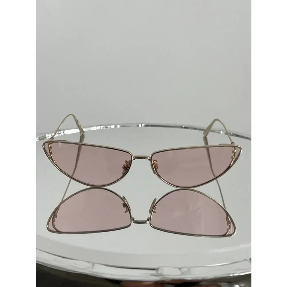 NEW Dior MissDior B1U Cat Eye Sunglasses in Gold Pink